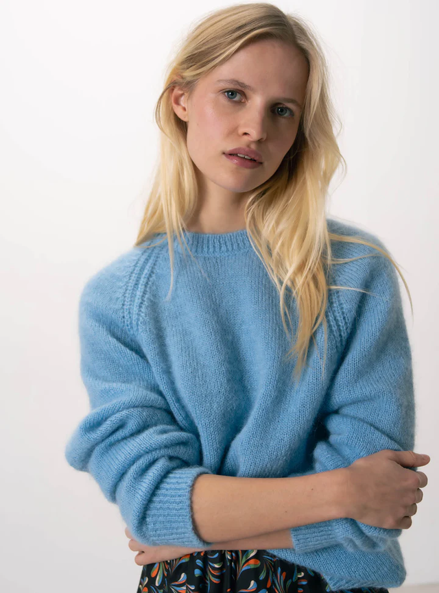 Pull azzurro Suzie Winkle