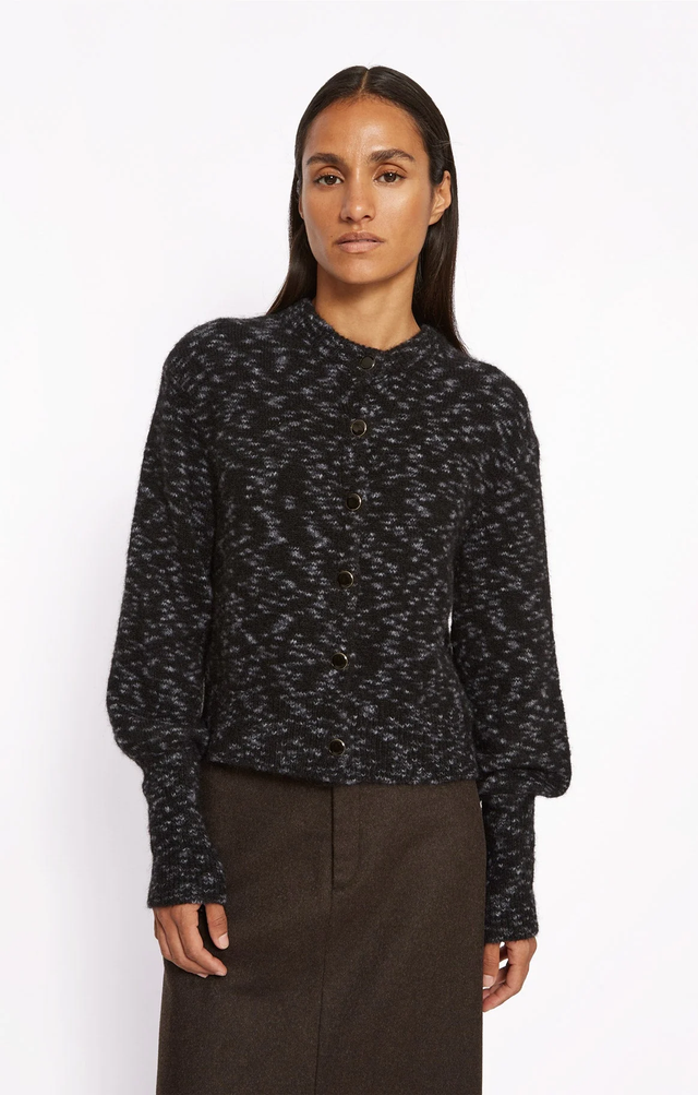 Cardigan nero Roseanna