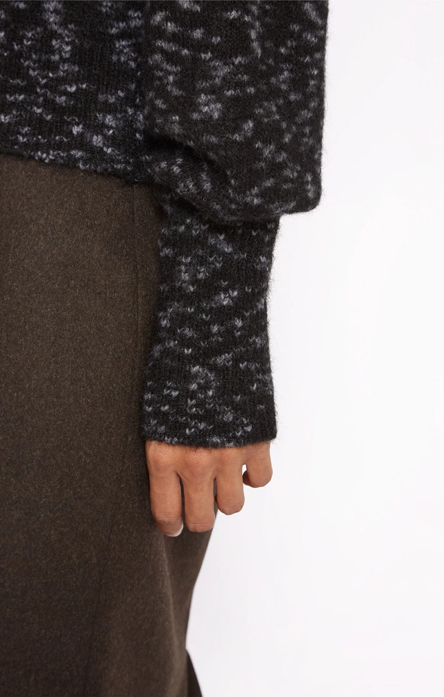 Cardigan nero Roseanna