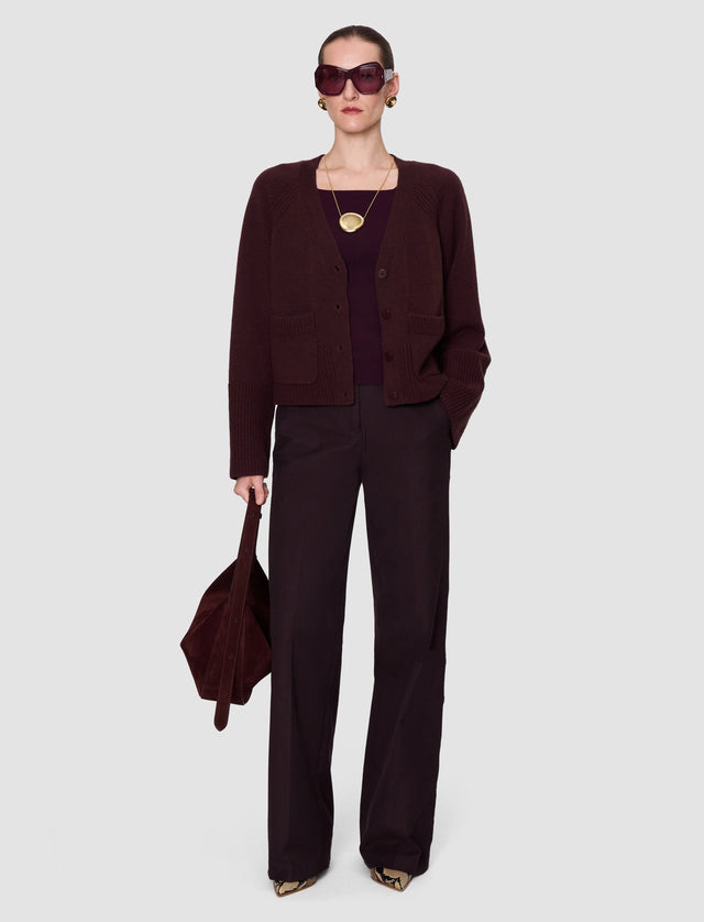 Cardigan mogano Joseph
