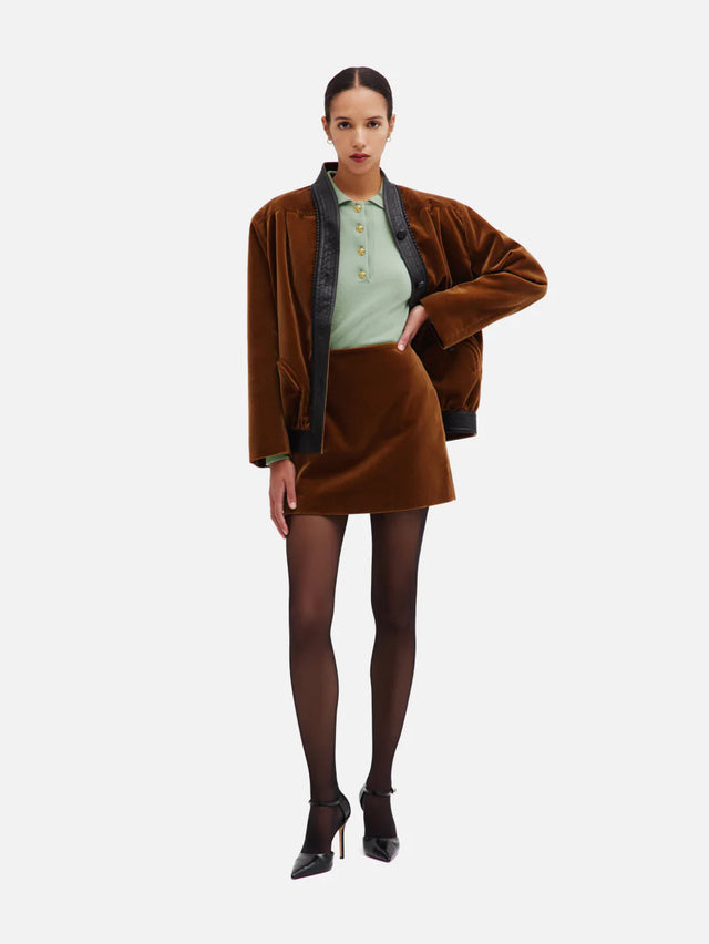 Bomber caramello Blazé