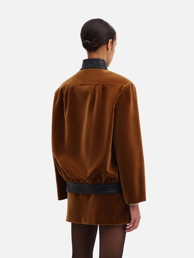 Bomber caramello Blazé