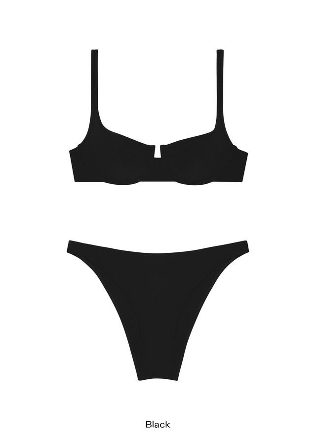 Bikini nero Lido