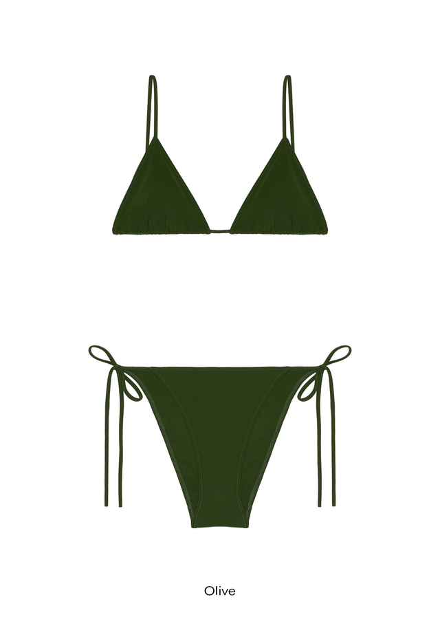 Bikini verde oliva Lido