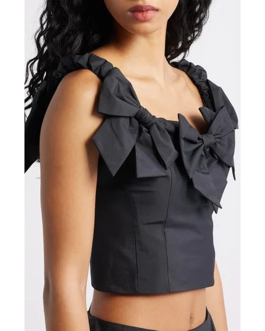 Top nero LoveShackFancy