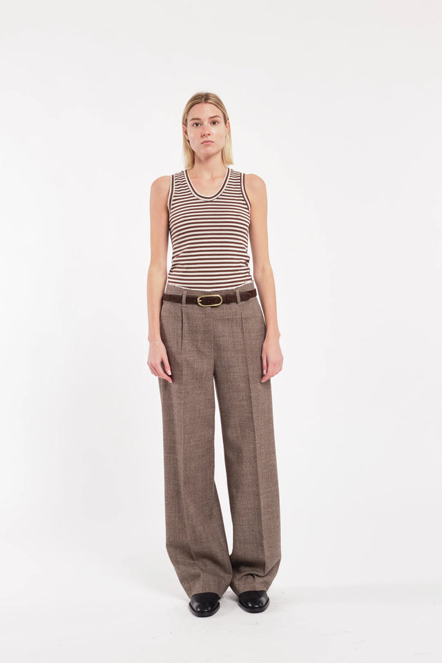 Pantaloni beige Tela