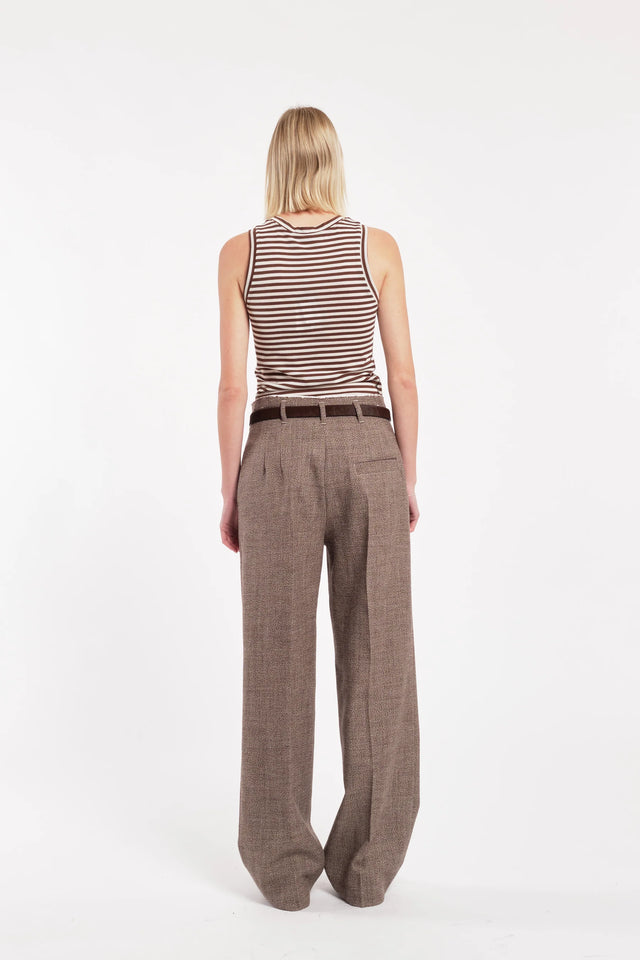 Pantaloni beige Tela