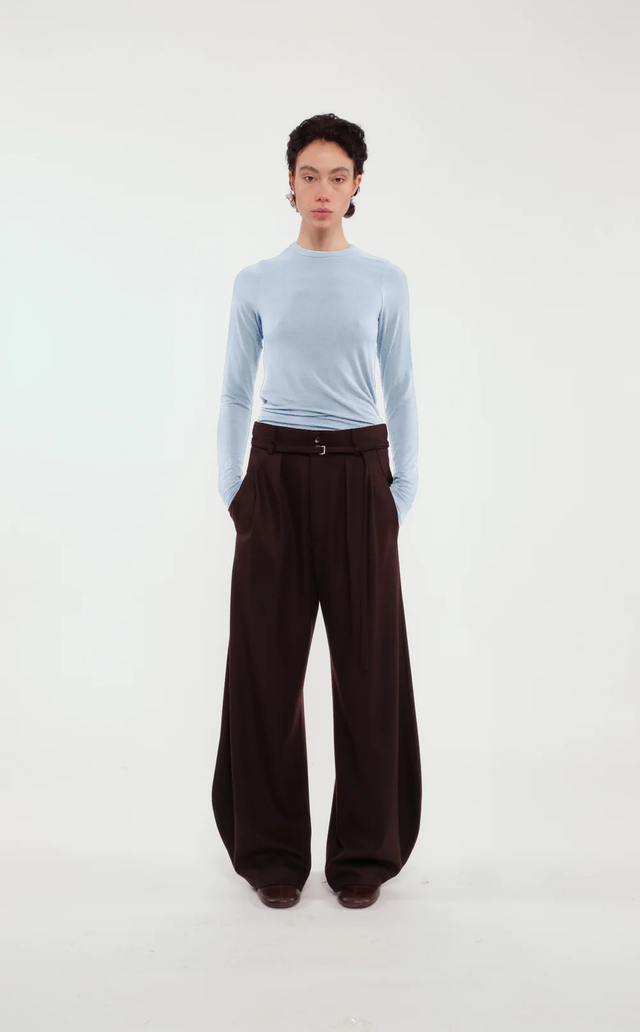 T-Shirt azzurra Tela