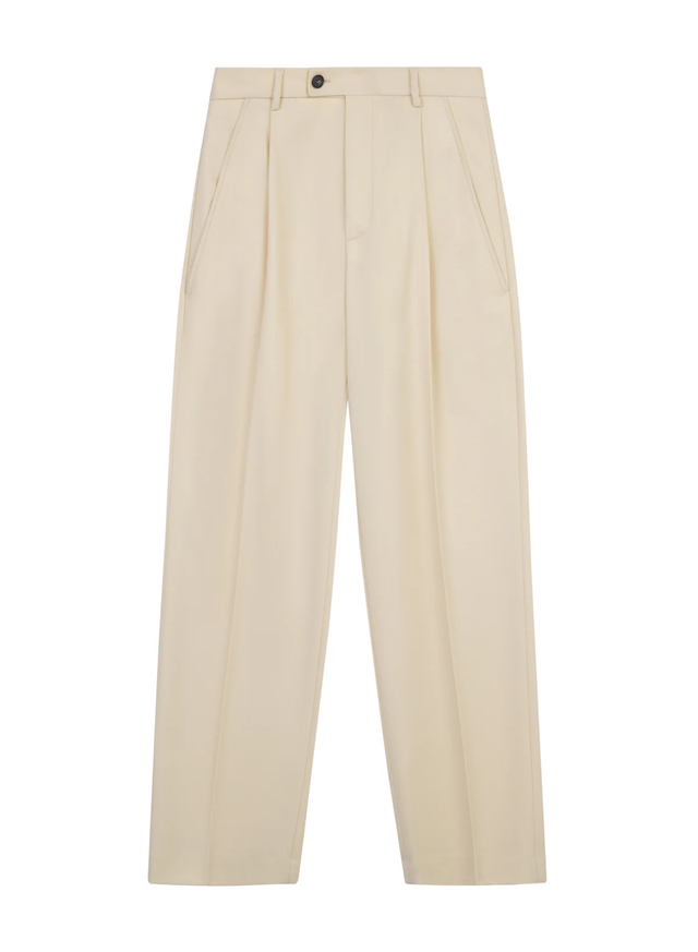 Pantaloni beige Tela