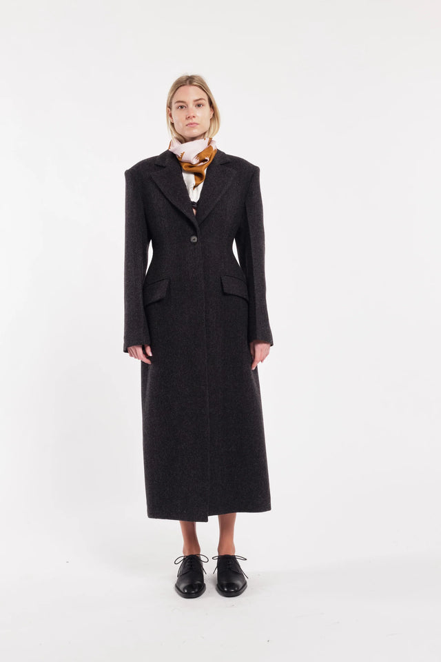 Cappotto grigio Tela