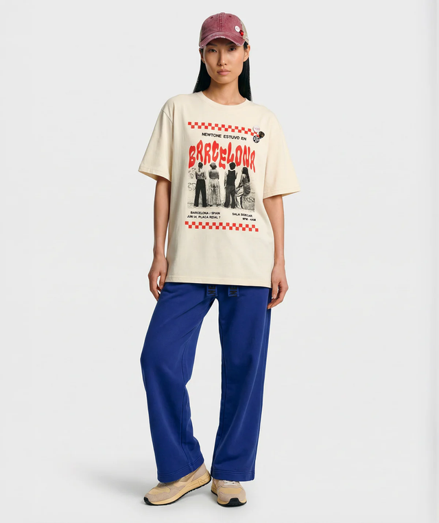 T-Shirt avorio Newtone