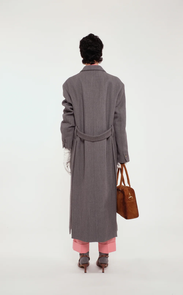 Cappotto grigio Tela