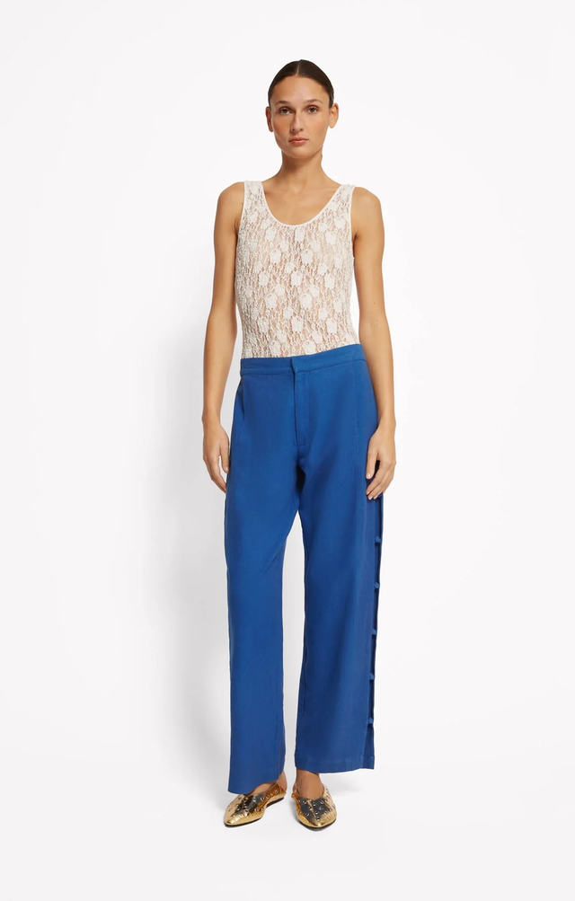 Pantaloni bluette Roseanna