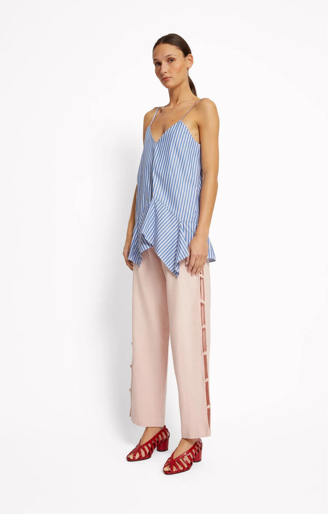 Pantaloni rosa Roseanna
