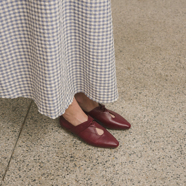 Ballerine bordeaux Balagan