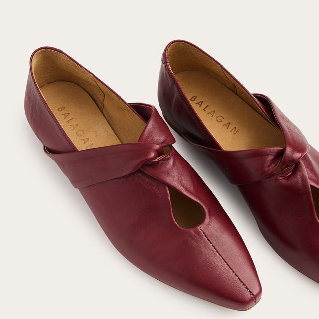 Ballerine bordeaux Balagan