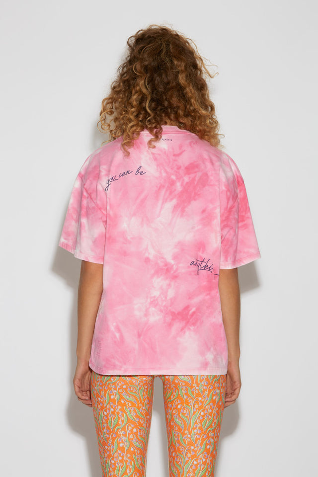 T-Shirt rosa Roseanna