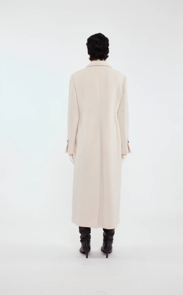 Cappotto avorio Tela