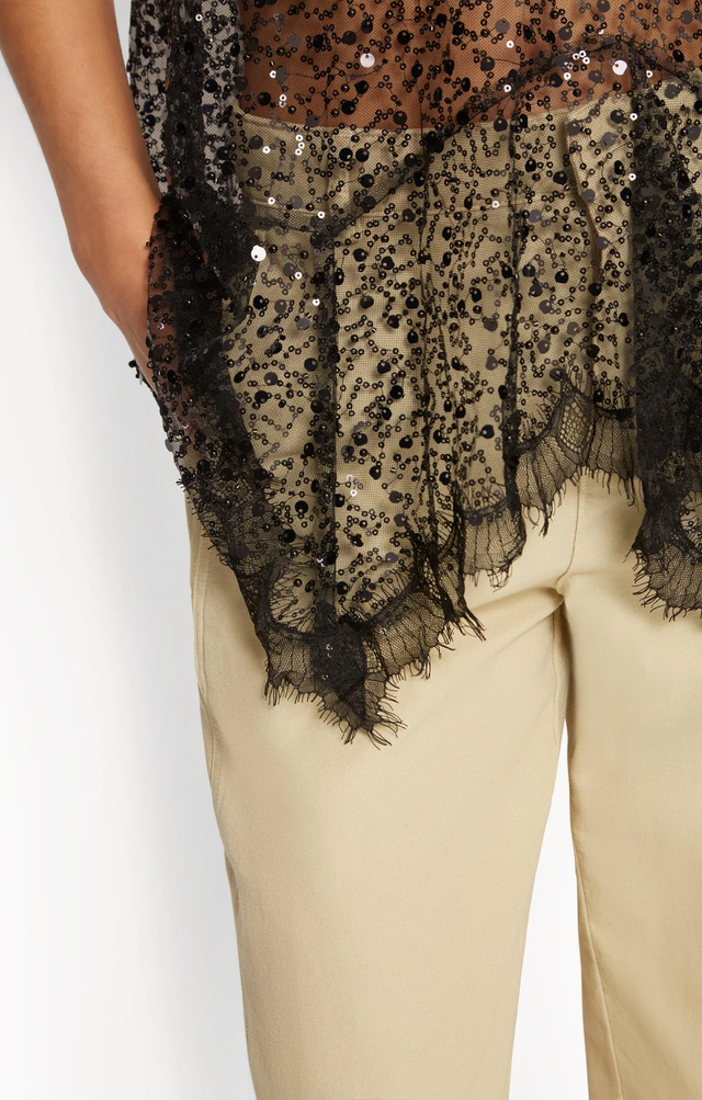 Top nero Roseanna