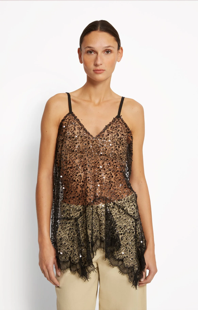 Top nero Roseanna