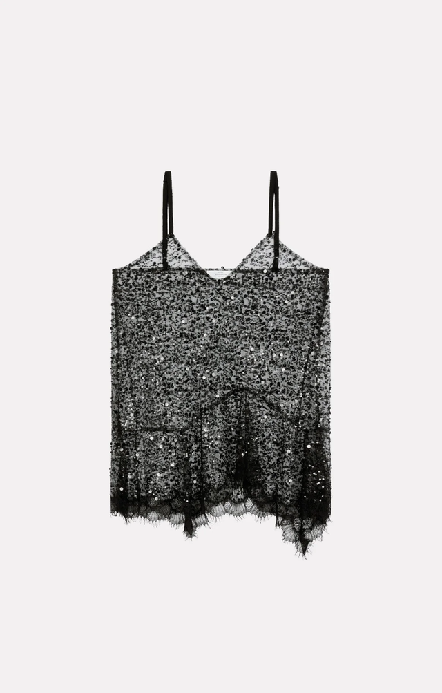 Top nero Roseanna