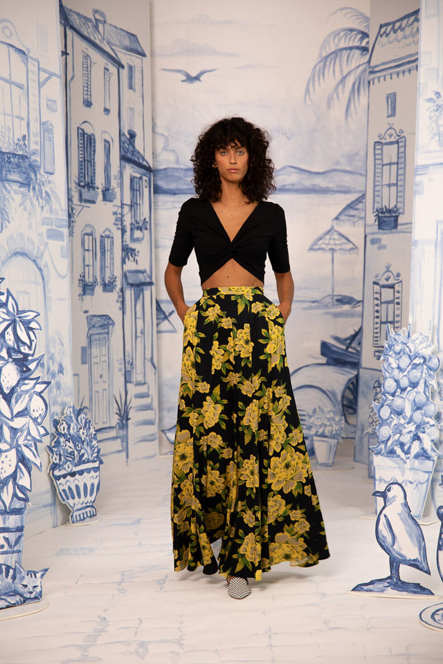 Top nero Lena Hoschek