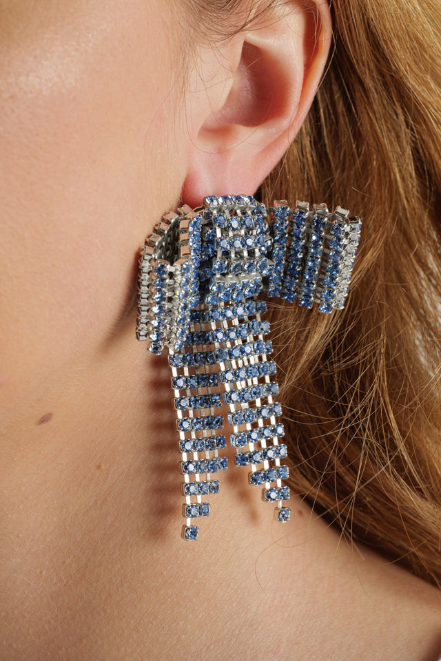 Lisa C. blue earrings
