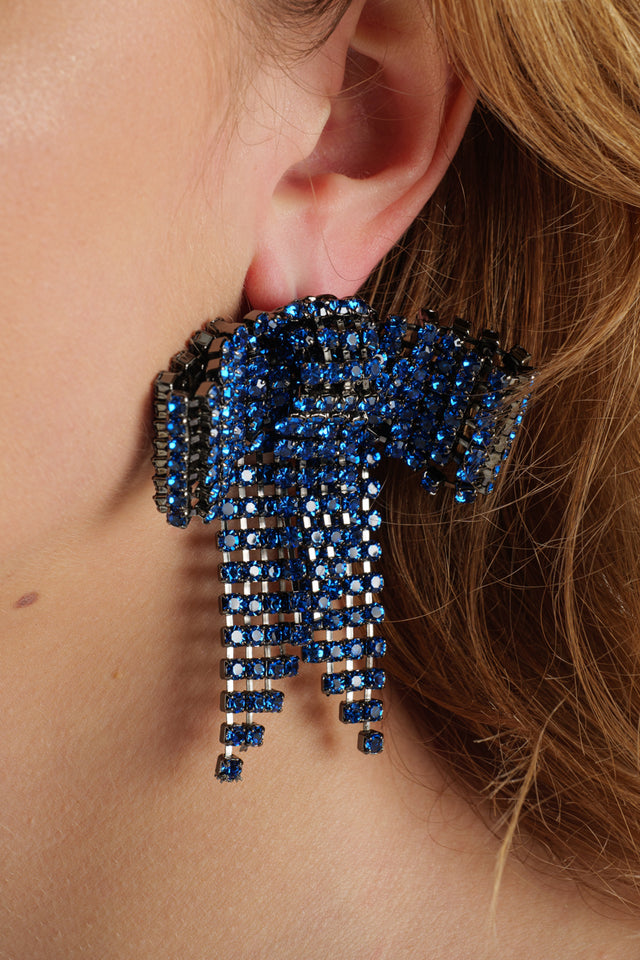 Lisa C. blue earrings